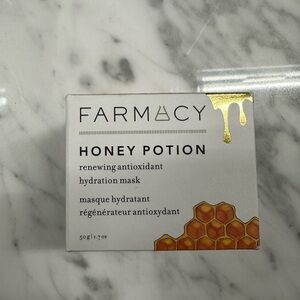 Farmacy Honey Potion Box with Honeycomb Design
